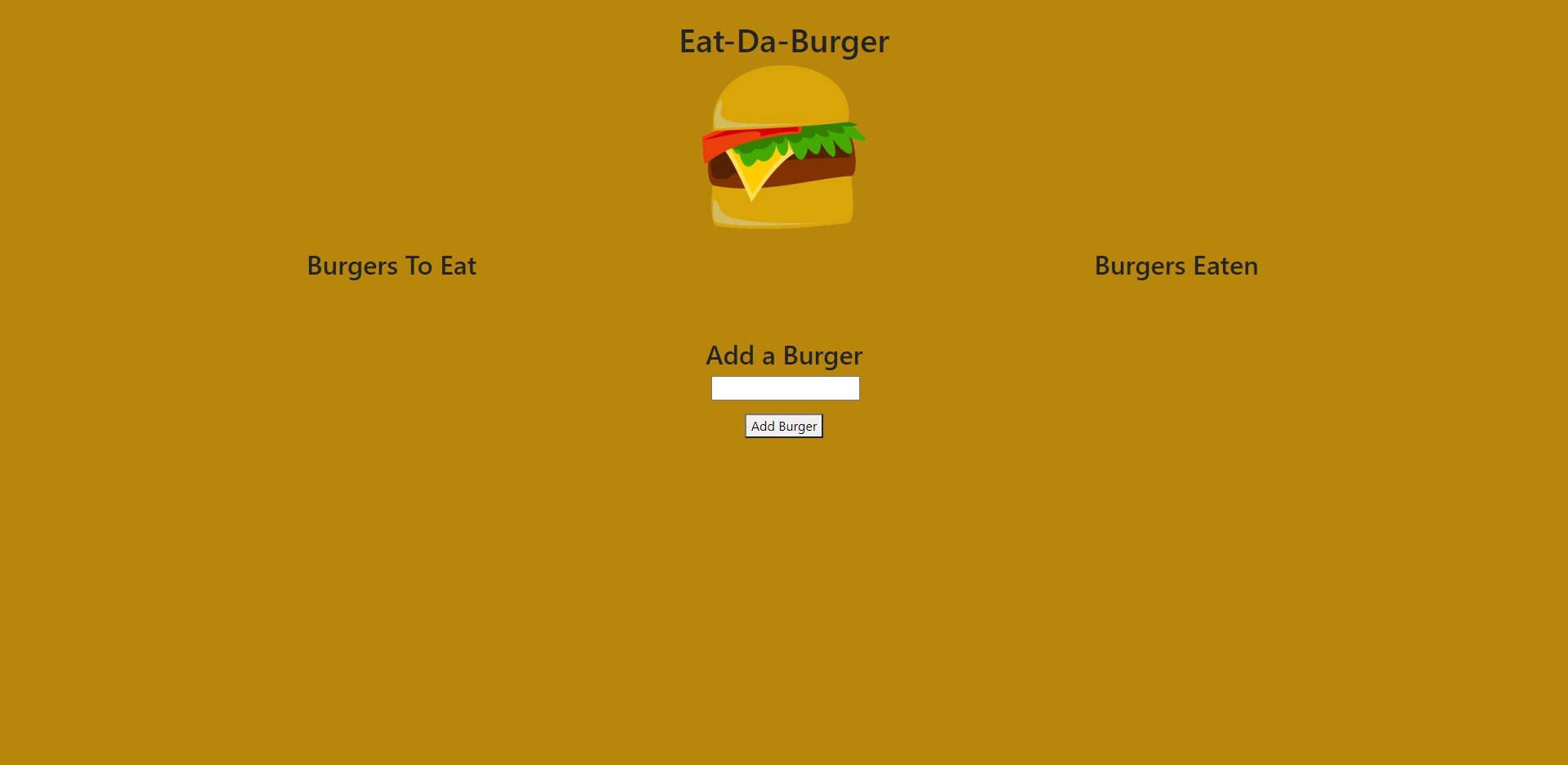 Eat-Da-Burger screenshot